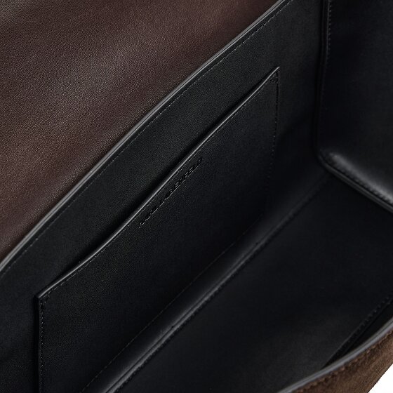 Karl Lagerfeld Signature Schoudertas Leder 34 cm