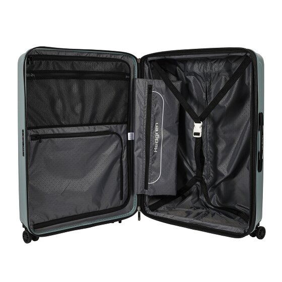 Hedgren Comby Grip 4 wielen Trolley L 74 cm met uitbreidingsplooi