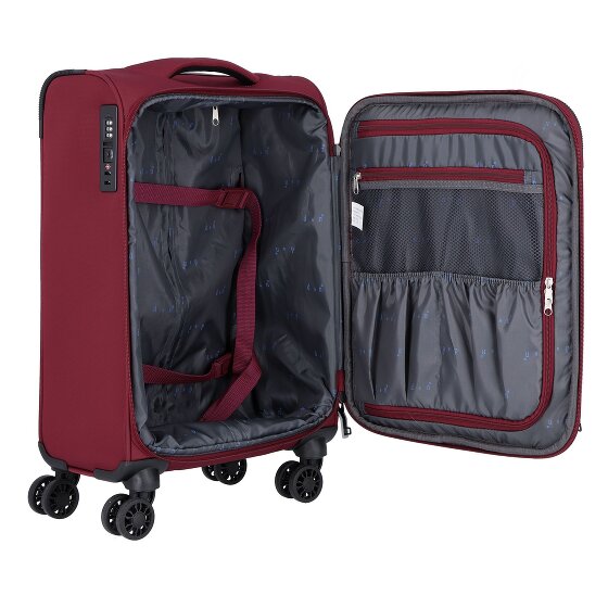 d&n Travel Line 9504 4 wielen Cabinewagen S 55 cm