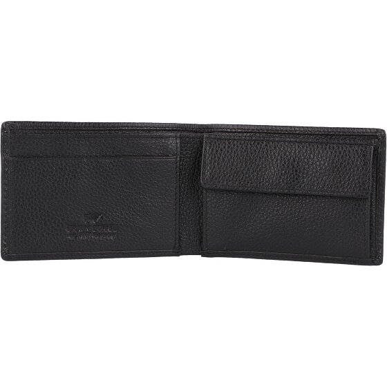 Braun Büffel Prato Portemonnee RFID Leer 10 cm