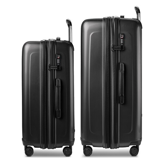 Redolz Essentials 14 Kofferset met 4 wielen, M+L, met uitbreidingsplooi