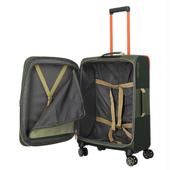 Travelite Color Craze 4 wielen Kofferset 3-delig met uitbreidingsplooi