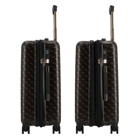 Guess Jesco 4 wielen Trolley 64 cm met uitbreidingsplooi
