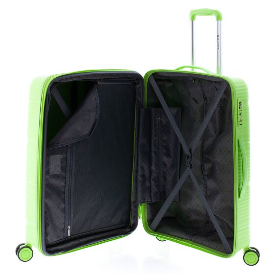 Gladiator 0800 4 wielen Trolley 65 cm met uitbreidingsplooi