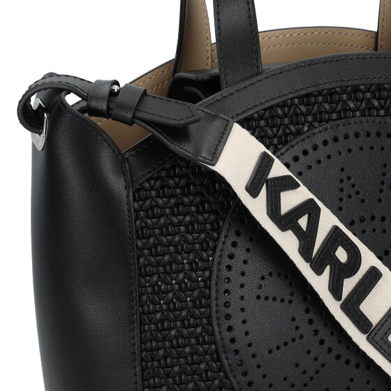 Karl Lagerfeld Karl Lagerfeld Essentials Handtas Leer 25 cm