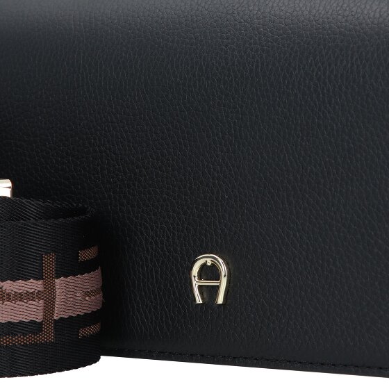 AIGNER Zita Schoudertas Leer 22 cm