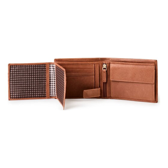 Esquire Chicago Portemonnee RFID-bescherming Leer 12 cm