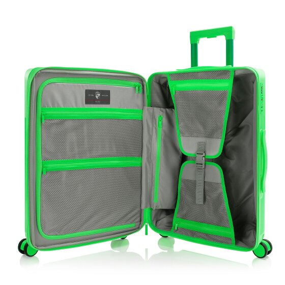 Heys HiLite 4 wielen Trolley M 63.5 cm met uitbreidingsplooi