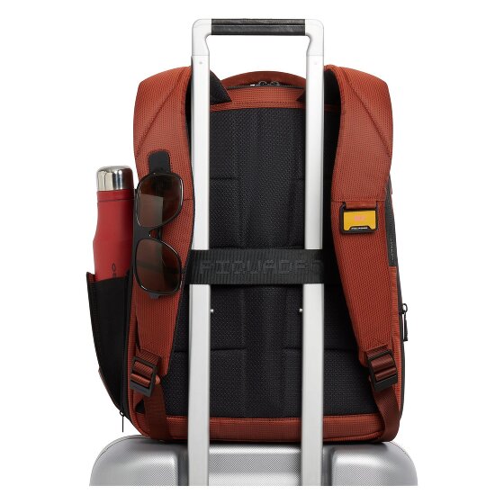 Piquadro Sync Dagrugzak RFID-bescherming Leder 47 cm Laptopvak