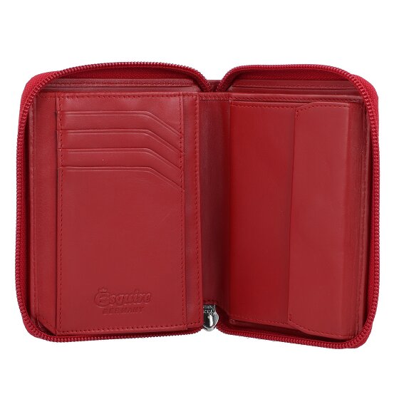 Esquire Nieuw Zijden Portemonnee Leer 10 cm