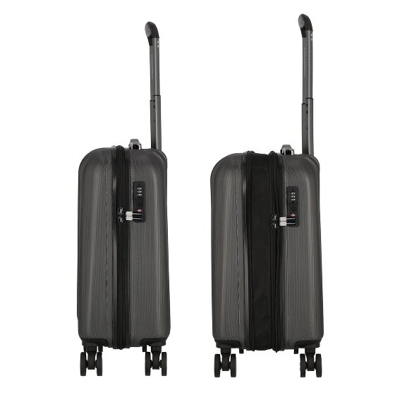 Polestream Moonrock 4 wielen Cabinewagen S 55 cm met uitbreidingsplooi