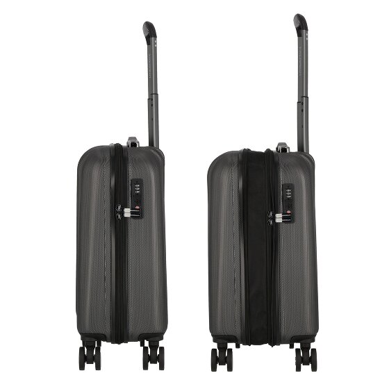 Polestream Moonrock 4 wielen Cabinewagen 55 cm met uitbreidingsplooi