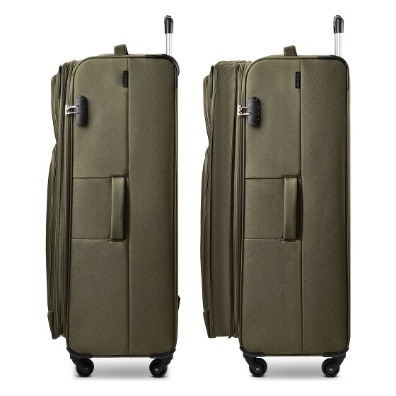 Wenger Beaumont 4 wielen Trolley XL 87 cm met uitbreidingsplooi