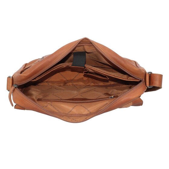 The Chesterfield Brand Wax Pull Up Boodschapper Leer 40 cm Laptop compartiment