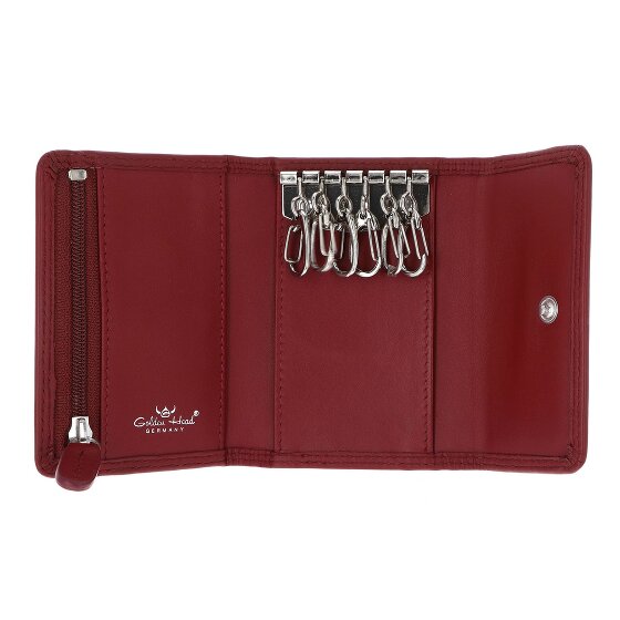 Golden Head Polo sleuteletui 10 cm leer
