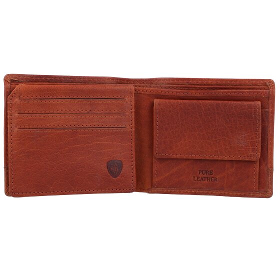 Spikes & Sparrow Portemonnee RFID Leer 11 cm