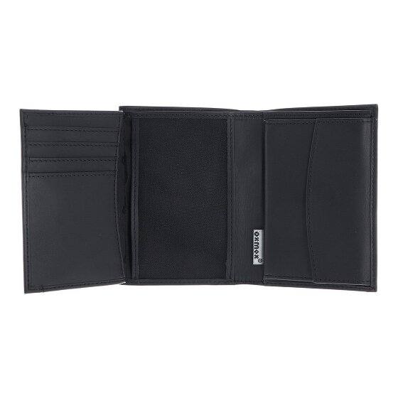 oxmox Leather Portemonnee RFID-bescherming Leder 13 cm