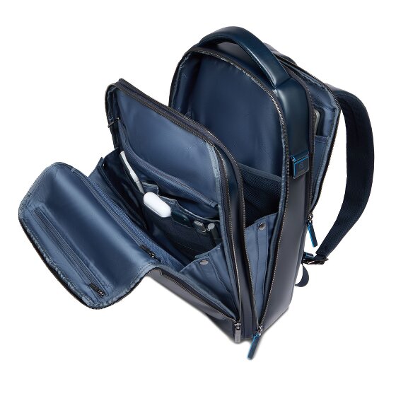 Piquadro Blue Square Dagrugzak Leer 42 cm Laptop compartiment