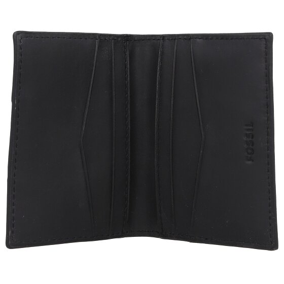 Fossil Everett creditcard etui leer 10 cm