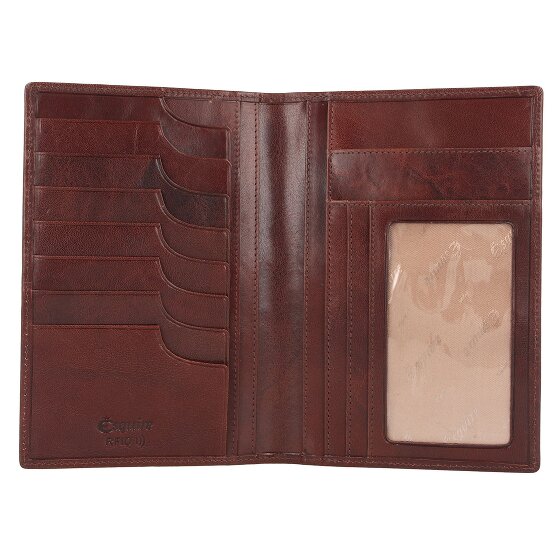 Esquire Toscana Paspoortkoffer RFID Leer 12 cm
