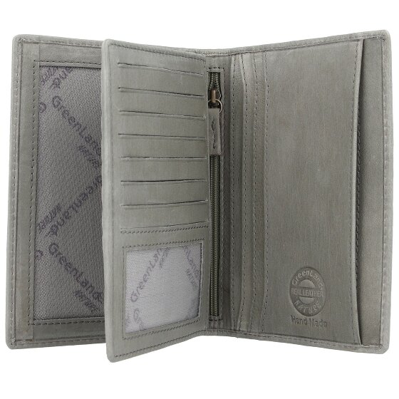 Greenland Nature Zachte gekleurde paspoorthoes RFID leer 12 cm