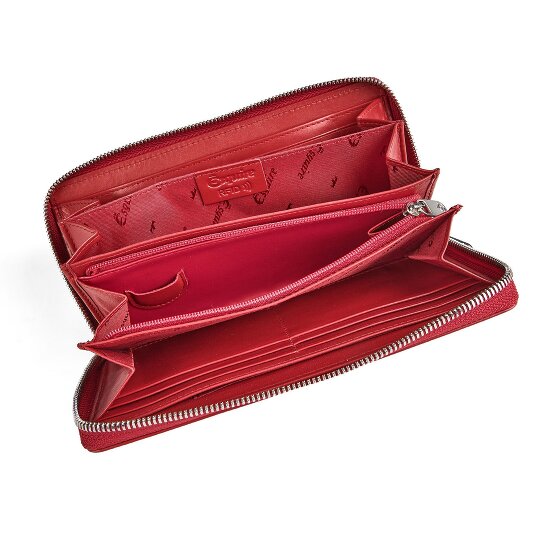 Esquire Silk Portemonnee Leder 19 cm