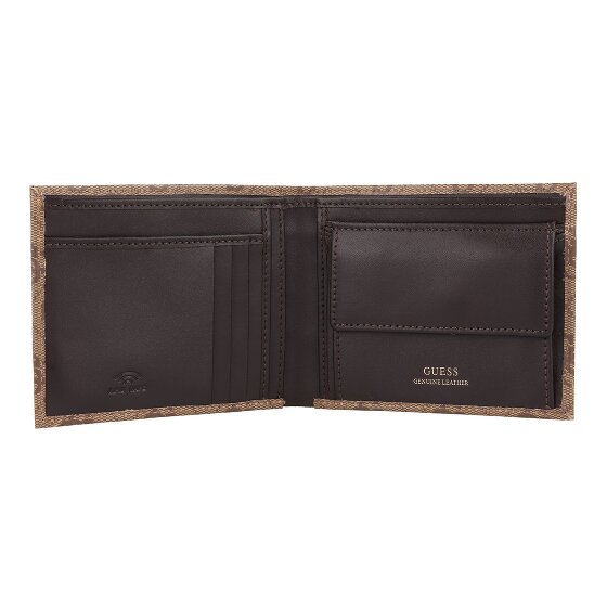 Guess Mito Portemonnee RFID-bescherming Leder 12 cm