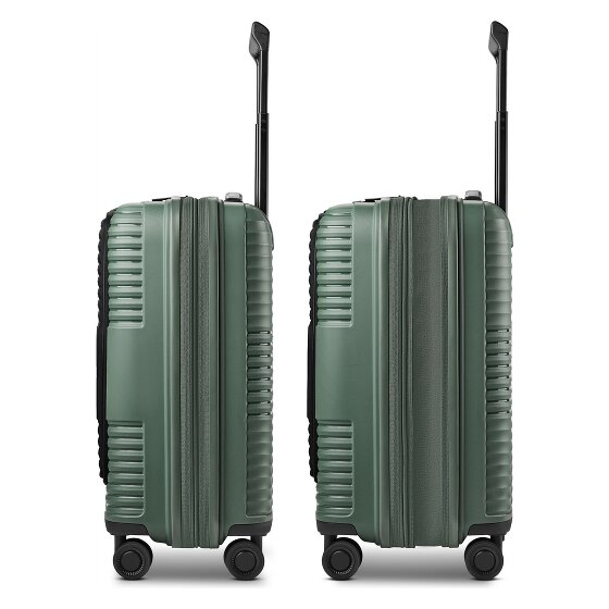 Redolz Essentials 17 2.0 4 wielen Cabinewagen 55 cm Laptopvak met uitbreidingsplooi