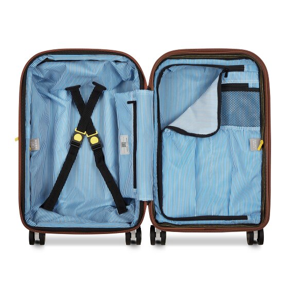 Delsey Paris Carrousel 2 4 wielen Cabinewagen 55 cm met uitbreidingsplooi Delsey Paris Carrousel 2 4 wielen Cabinewagen 55 cm met uitbreidingsplooi