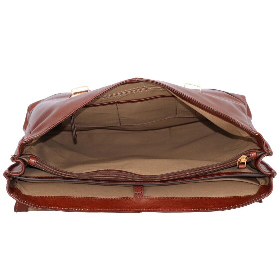 The Bridge Vespucci aktetas leder 40 cm Laptopcompartiment