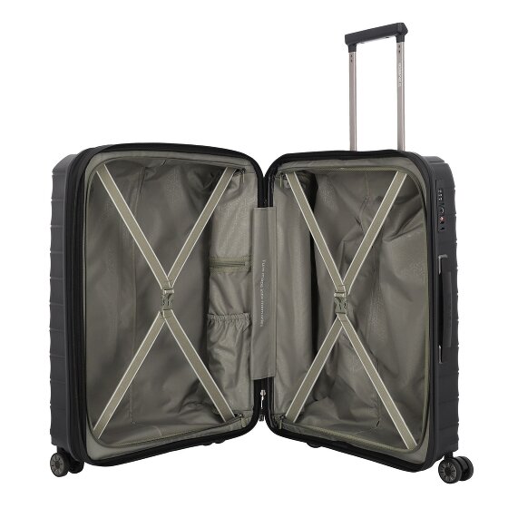 Travelite Mooby 4 wielen Kofferset 3-delig met uitbreidingsplooi