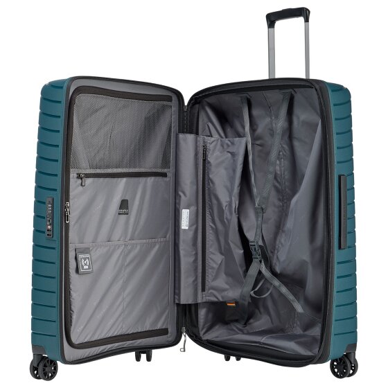 Stratic Novium 4 wielen Trolley L 77 cm met uitbreidingsplooi