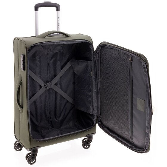 Gladiator 3700 4 wielen Trolley 66 cm met uitbreidingsplooi