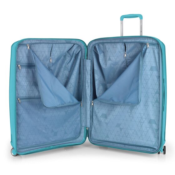 Gabol Queens 4 wielen Trolley L 75 cm met uitbreidingsplooi