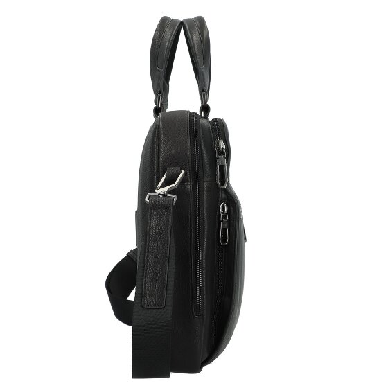 Piquadro Wollem Koffer RFID-bescherming Leer 37 cm Laptop compartiment