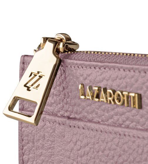 Lazarotti Bologna Leren sleutelhanger Kaarthouder leer 11,5 cm met air tag compartiment