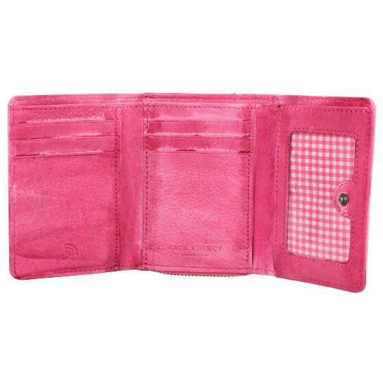 Jack Kinsky Nassau Portemonnee RFID Leer 11 cm