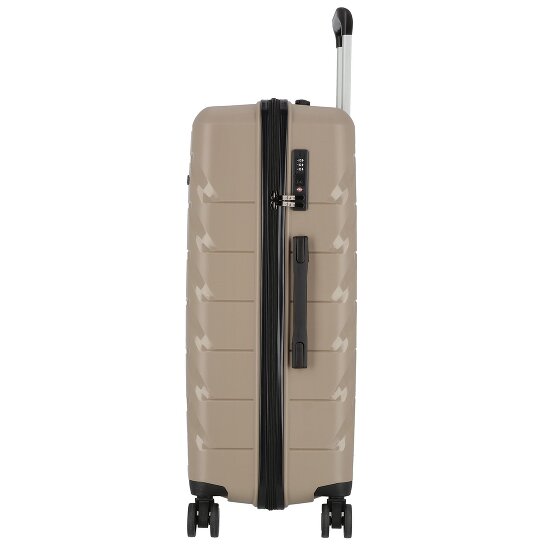 d&n Travel Line 4100 4 wielen Trolley L 74 cm