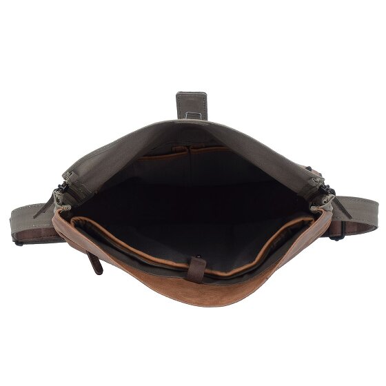 Harold's Twister Messenger Leer 36 cm Laptopcompartiment