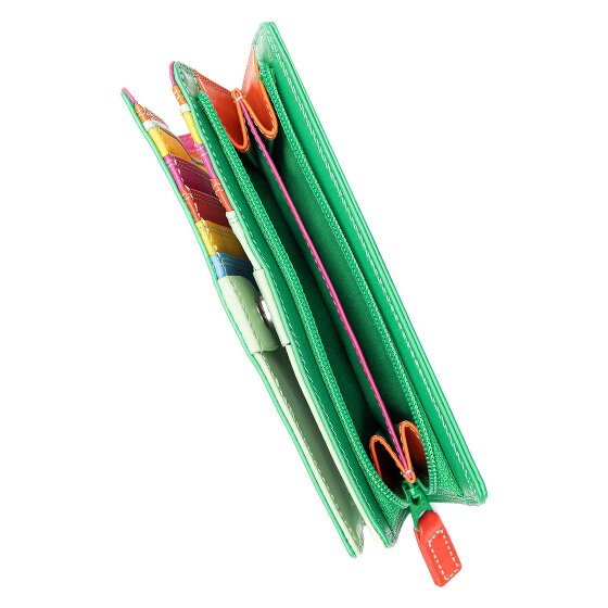 Mywalit Portemonnee RFID-bescherming Leer 8 cm