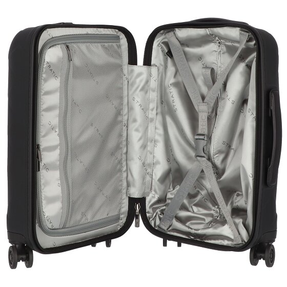 Stratic Leather & More 4 wielen Cabinewagen 55 cm Laptop compartiment