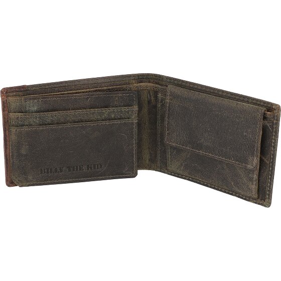 Billy the Kid Hunter portemonnee RFID leer 12 cm