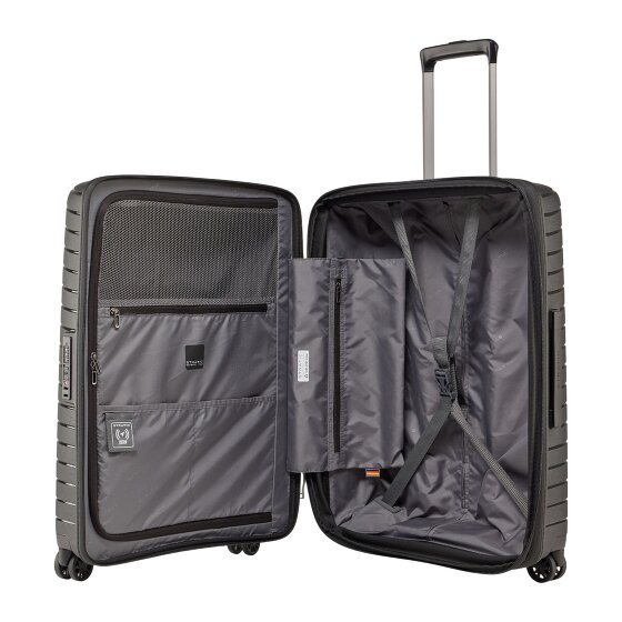 Stratic Novium 4 wielen Trolley M 65 cm met uitbreidingsplooi