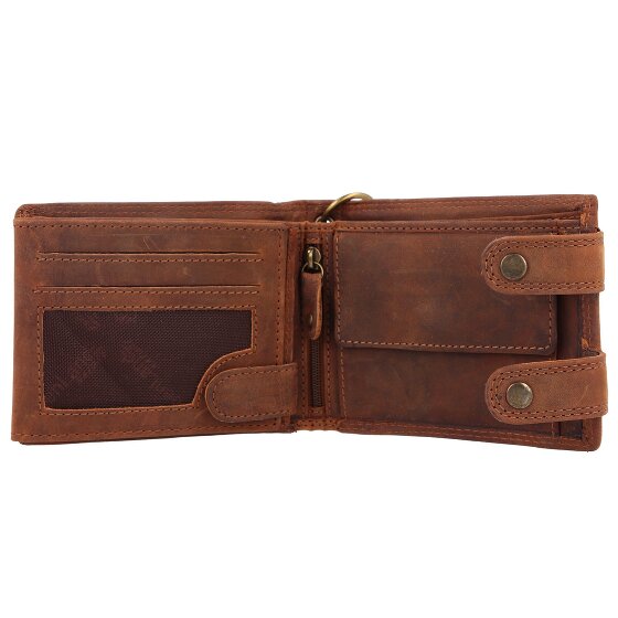 Greenland Nature Montenegro Portemonnee RFID-bescherming Leder 12 cm