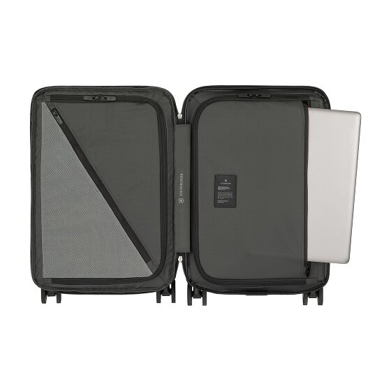 Victorinox Airox Advanced 4 wielen Cabinewagen S 55 cm Laptop compartiment met uitbreidingsplooi