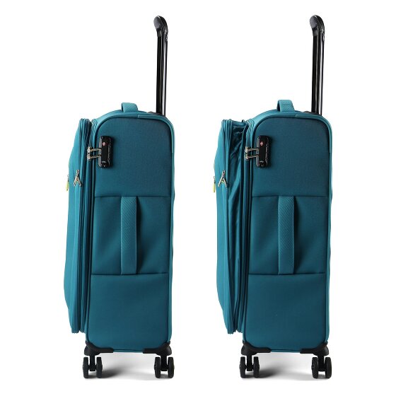 American Tourister Nitestream 4 wielen Kofferset 3-delig met uitbreidingsplooi