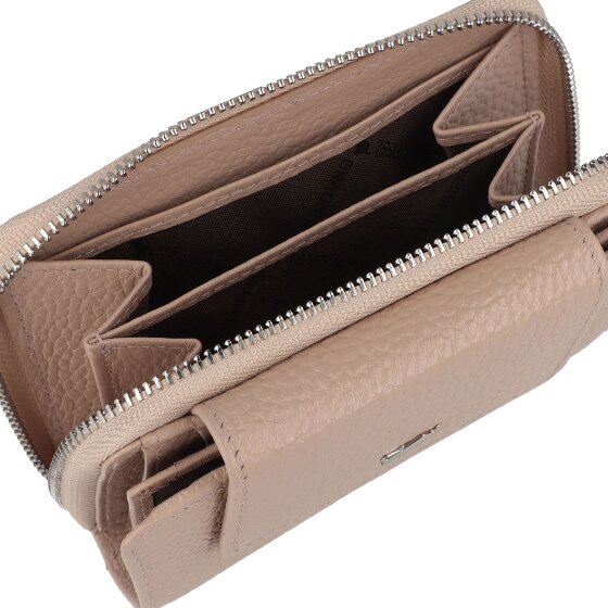 Braun Büffel Hanna Portemonnee RFID-bescherming Leer 12 cm