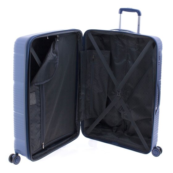 Gladiator 0800 4 wielen Trolley 76 cm met uitbreidingsplooi