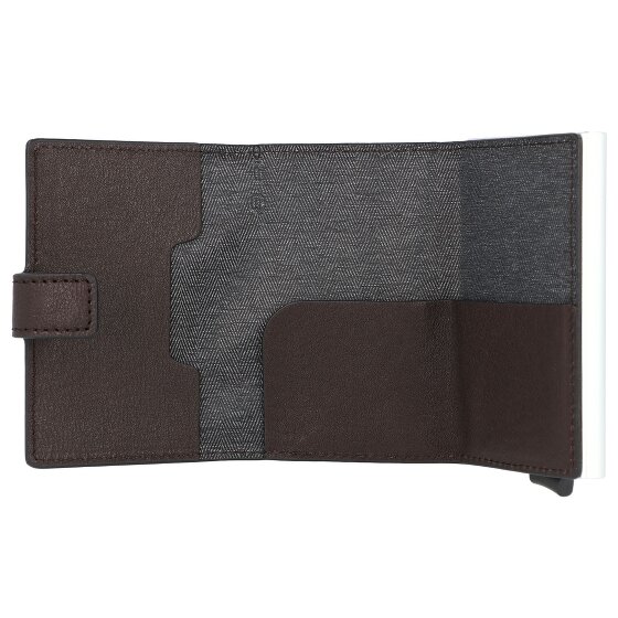 Piquadro Blue Square Kredietkaart etui Leer 10 cm