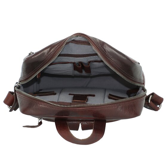 Spikes & Sparrow Bronco Rugzak Leer 34 cm Laptopvak